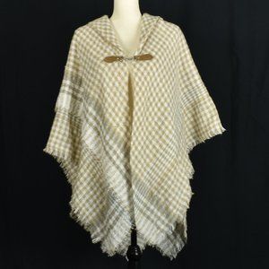 Charter Club Plaid Cape